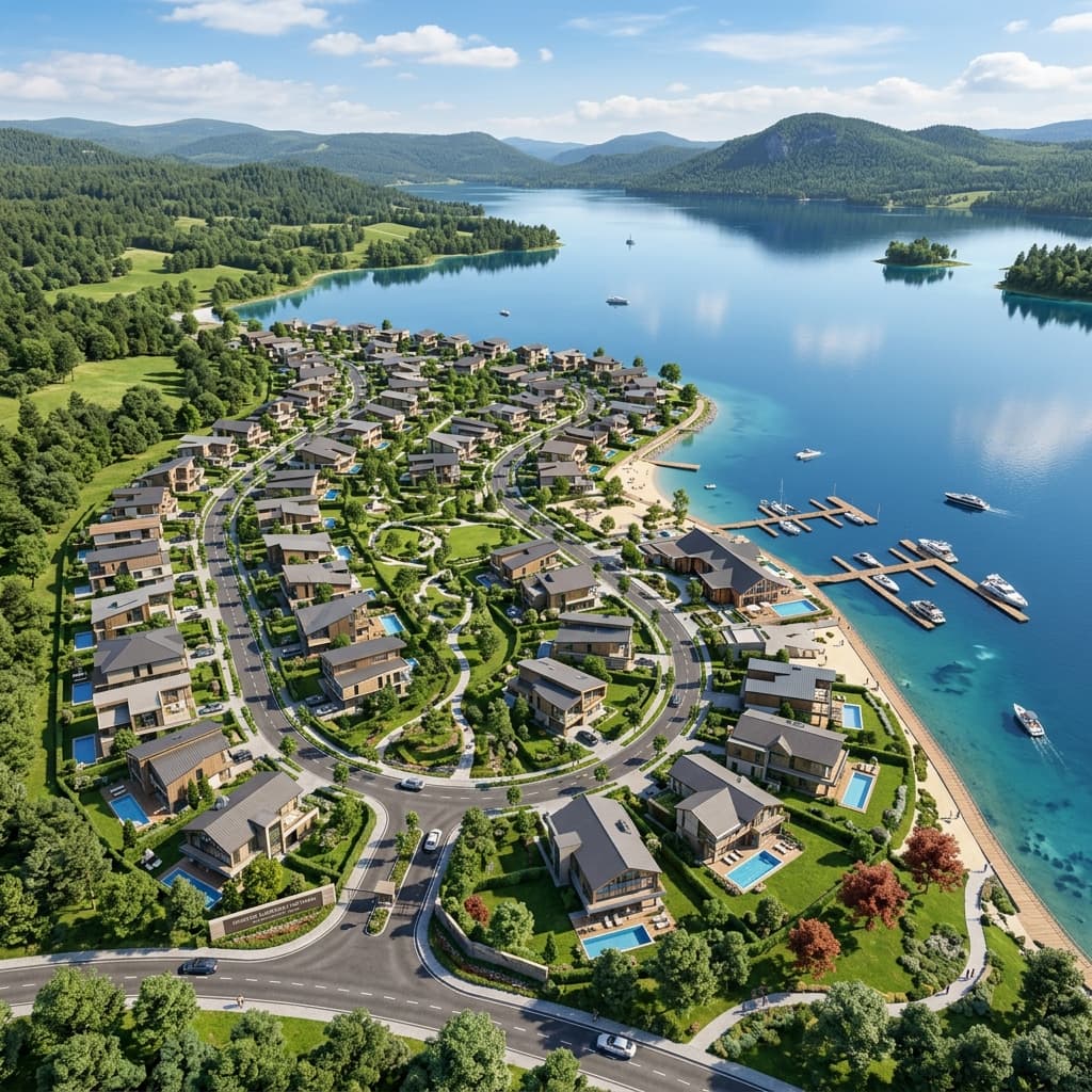Sobha Sacred Grove By The Lake Aerial View