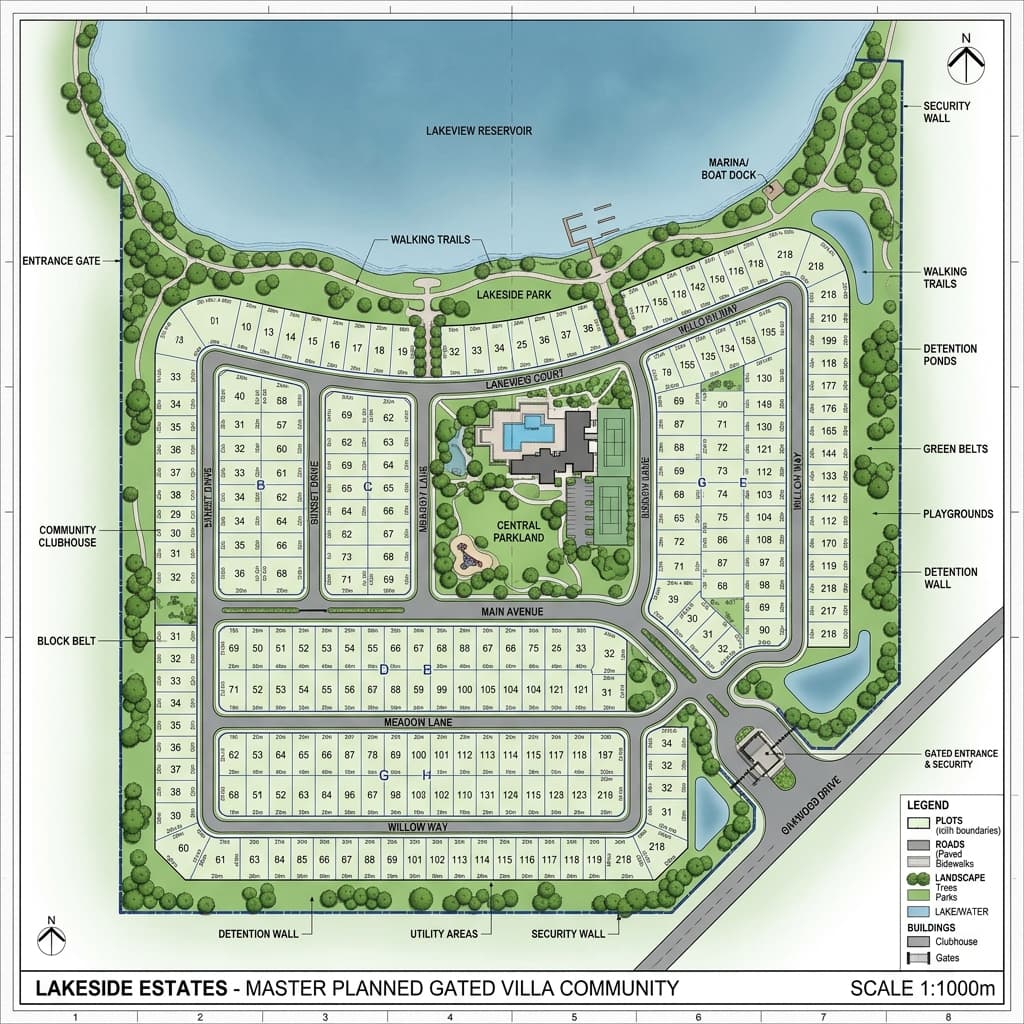 Sobha Sacred Grove Master Plan View