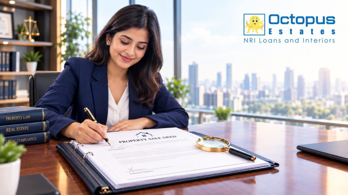 What is a Joint Development Agreement (JDA), and how does Octopus Estates protect NRI buyers from title and allocation risks in these projects?