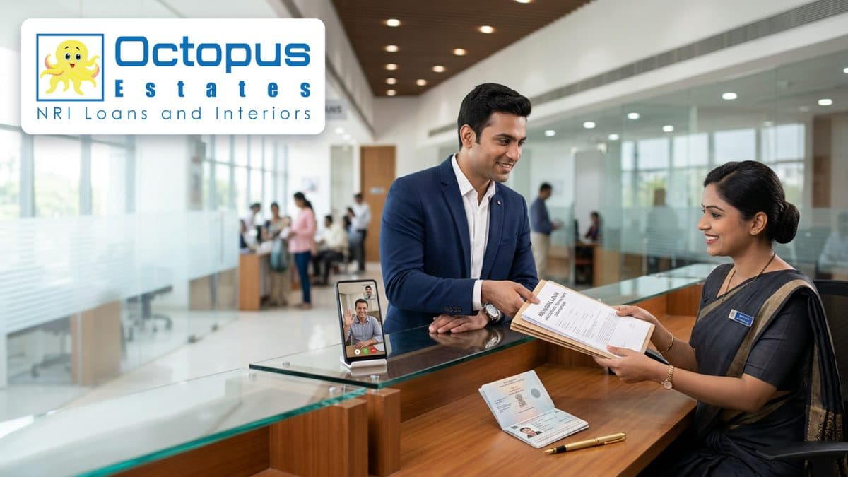 How does Octopus Estates facilitate home loans for NRI investors, navigating varying eligibility criteria and banking bureaucracy remotely?