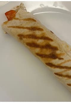 Veg wrap priced at ₹150 each
