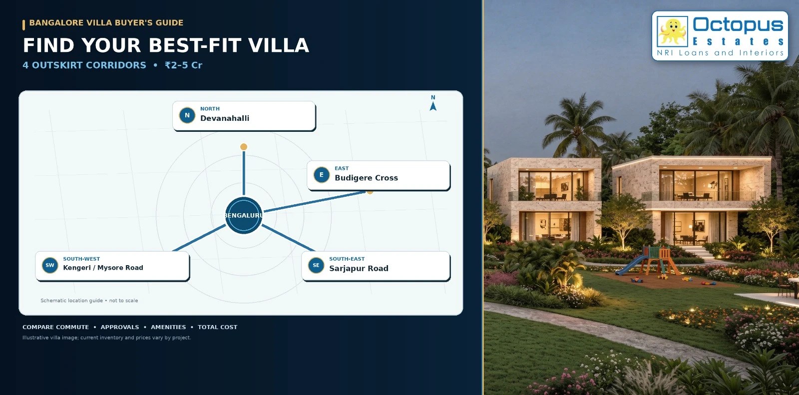 35 Villas, ₹2 to ₹5 Crore: Our Top Pick in Each Bengaluru Outskirt