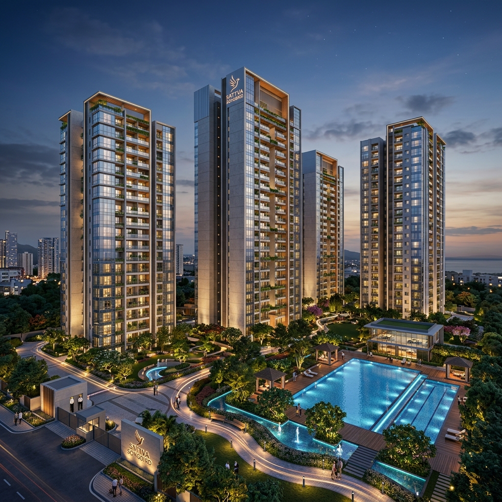 Sattva Songbird Aerial View