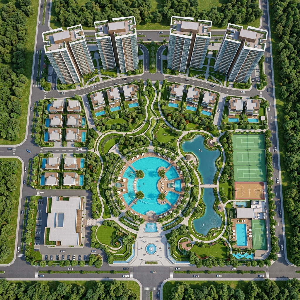 Sattva Songbird Master Plan Layout